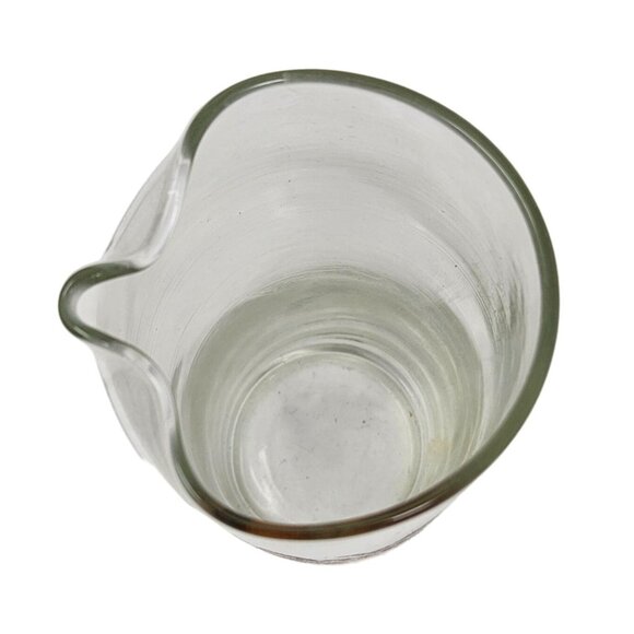 Vtg West Virginia Glass Martini Pitcher Pheasants Barware MCM Norman R Warner - Picture 4 of 11